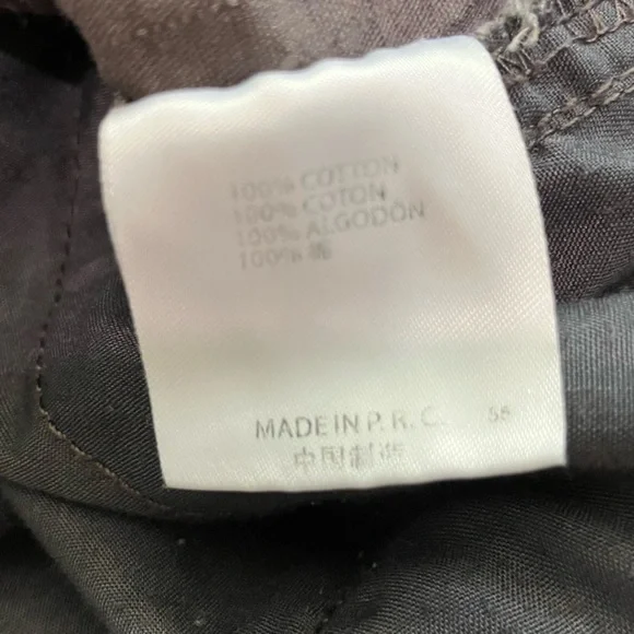 Brandy Melville Kim Cargo Pants Brown Utility Pants One Size - Picture 8 of 8